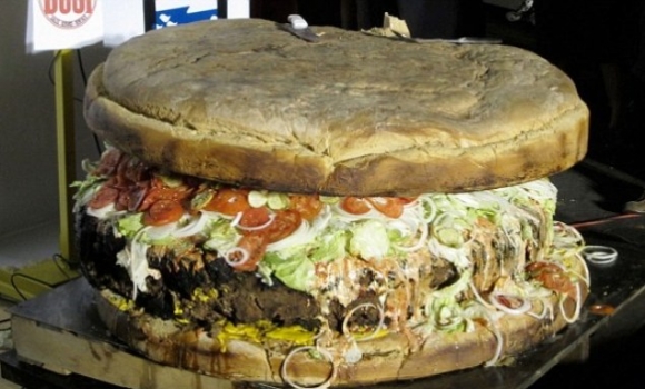 A világ legnagyobb hamburgere