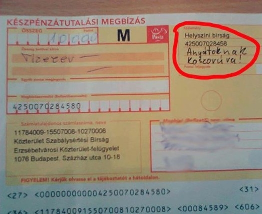 Büntetés - Anyátoknak koszorúra 🙂