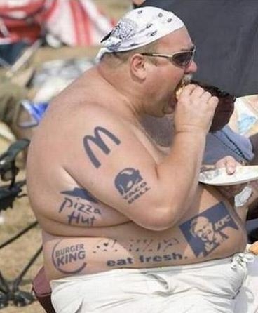 Íme egy gyorsétterem rajongó