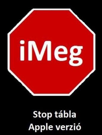 Stop tábla - új verzió