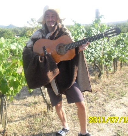 Gitározó madárijesztő ?!