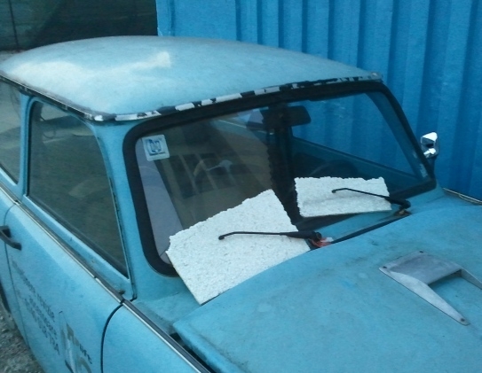 Trabi tuning - megoldotta