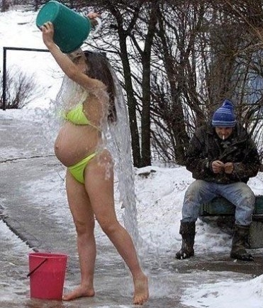 Egy kemény orosz kismama 🙁