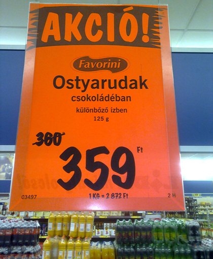 LIDL -  hatalmas akció