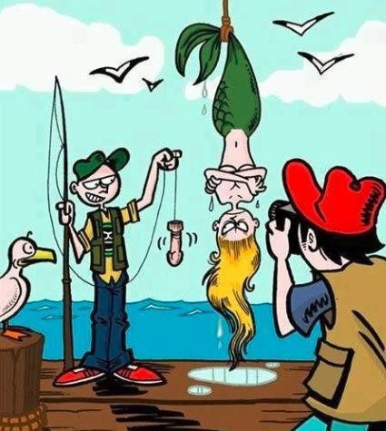 Erre harap egy sellő . . .