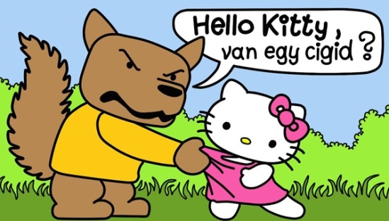Hello Kitty . . .