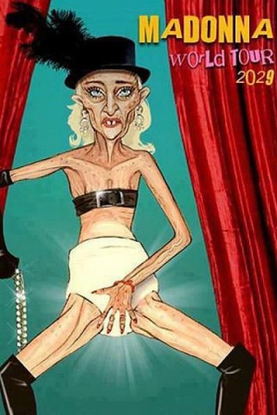 Madonna koncert plakát - 2029-ből 