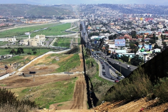 Usa és Mexikó - határvonal