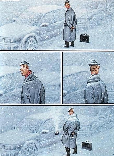 A francba, elfelejtettem jégoldót hozni . . .