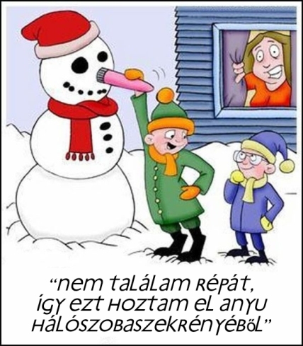 Építsünk hóembert