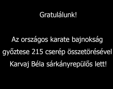 Mi is gratulálunk :P