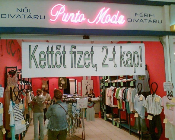 Ilyen akció is csak nálunk van