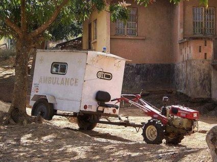 Mert az én falumnak saját mentő állomása is van...