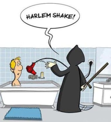 Harlem Shake - bizarr verzió