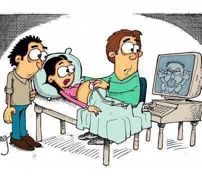 Eközben az ultrahangon . . .