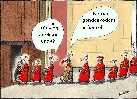 Pápaválasztás - műhelytitkok