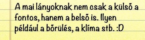 A belső értékek...