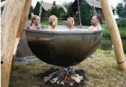 Egy kis közös wellness a barátokkal