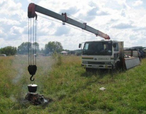 Ma bográcsos kaja lesz