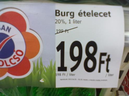 Brutál akció van a kaposvári Tescóban