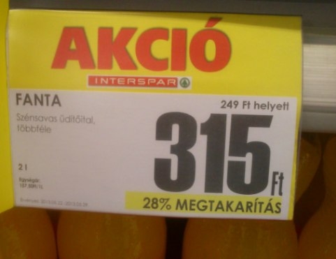 Hatalmas Fanta akció Nagykanizsán