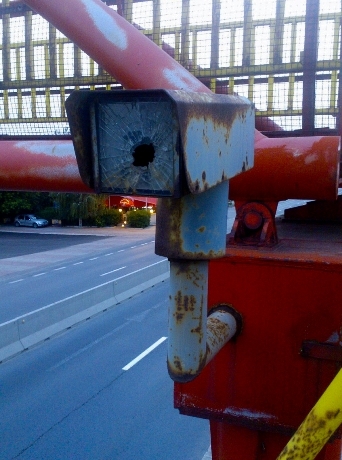 Beküldött - Román traffipax 