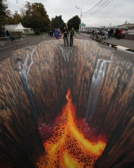 Napinemszar - Profi 3D aszfaltfestés