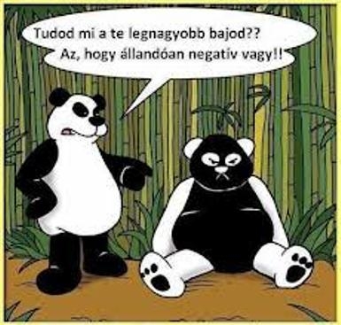 Jó tanács - Ne légy negatív . . .