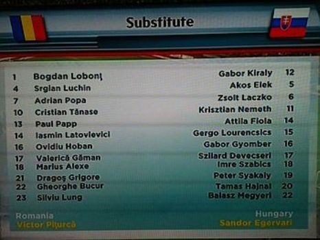 Románia-Magyarország 3:0