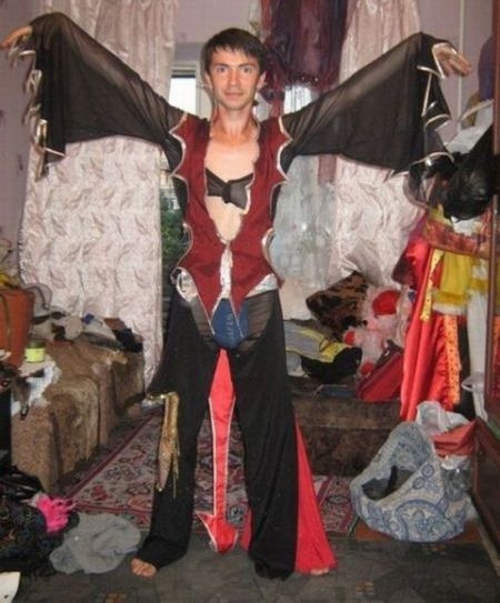 Nézd anya, denevér vagyok !