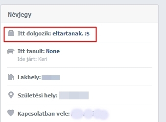 Legalább őszinte volt . . .