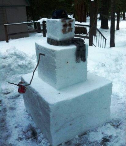 Amikor egy informatikus épít hóembert