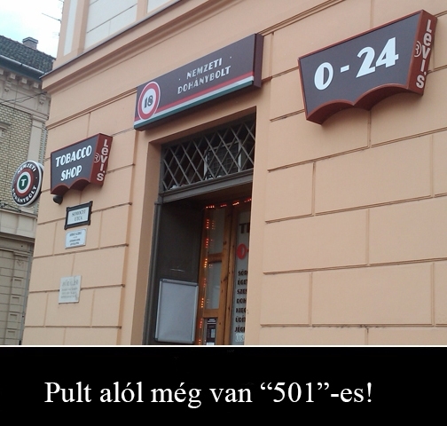 Nemzeti 501 - ha már nem megy a farmer biznisz