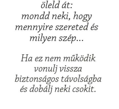 Ha a barátnőd mérges . . .