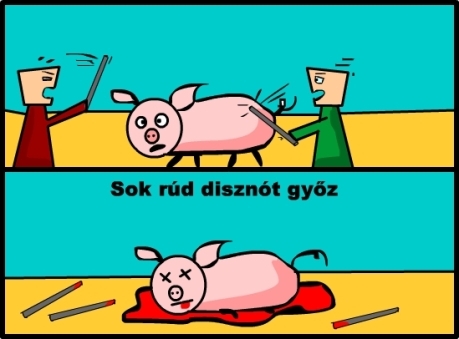 Az ismert mondás . . .