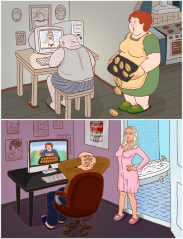 Mert a férfi mindig másra vágyik...