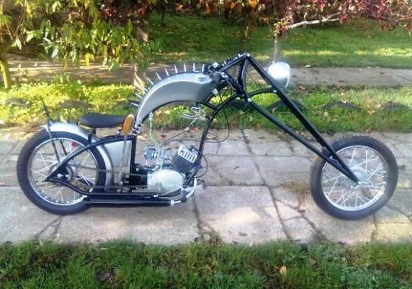 Simson egyedi chopper