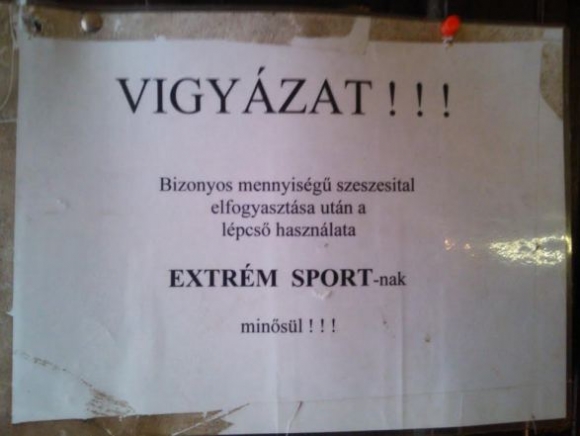 Egy rendes kocsmáros erre is figyelmeztet