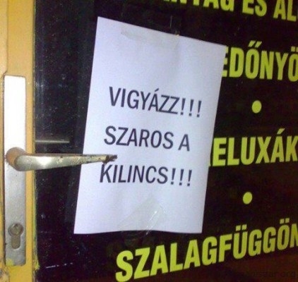 Köszi, hogy kiírtad 🙁