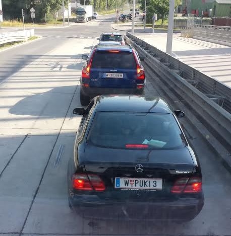 Rendszám Ausztriából