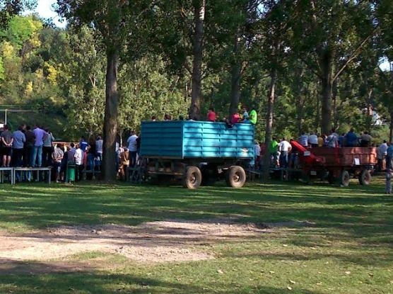 Mobil lelátó a Hímesháza-Újpest Magyar Kupa meccsen