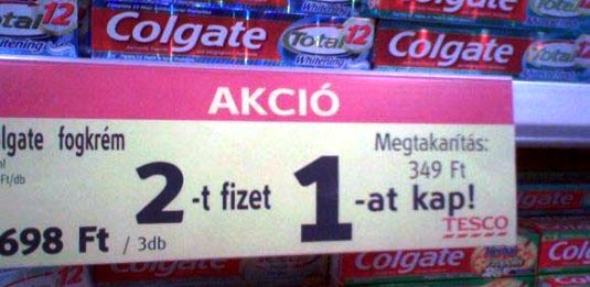 Legszebb öröm a káröröm, mert abban nincs irigység :P