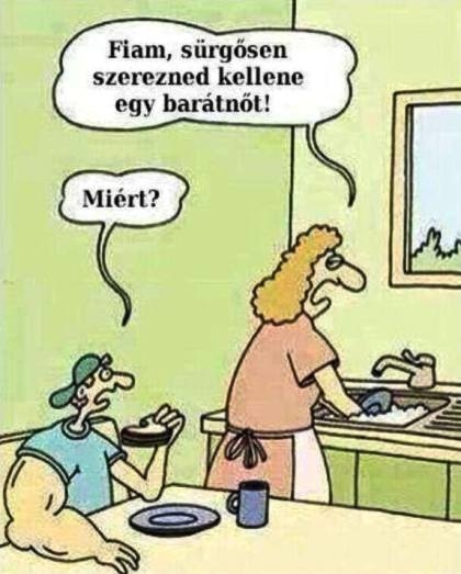 Már anya is észrevette