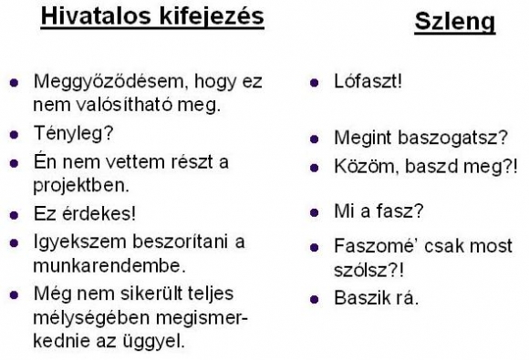 Mérnöki szleng szótár