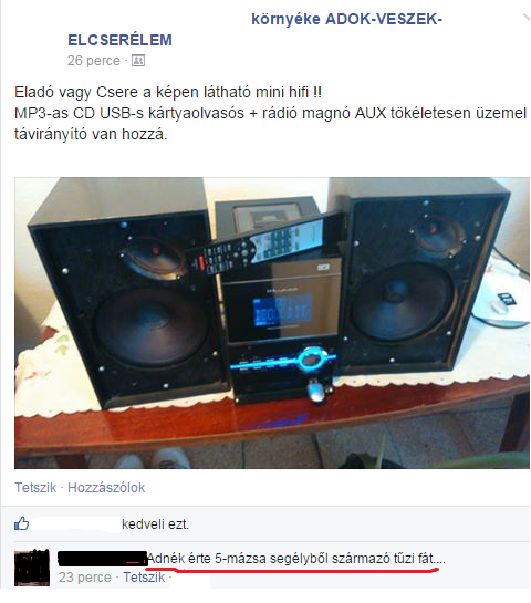 Brutális ajánlatok repkednek Fészen :P