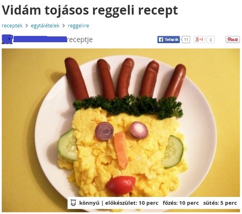 Kreatív tálalás :P