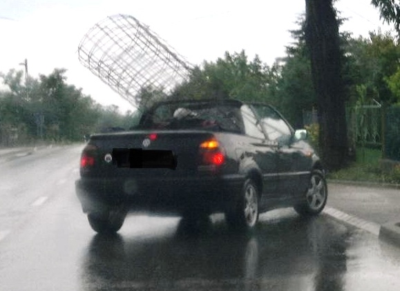 A szállítónak ma pechje volt