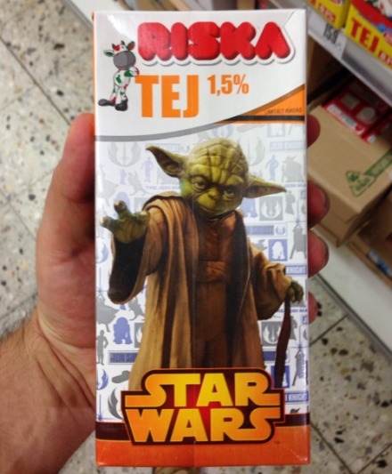 A Riska Tej  Star Wars lázban ég...