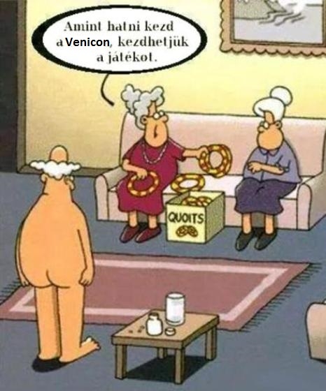 Gizi néniék esti programja