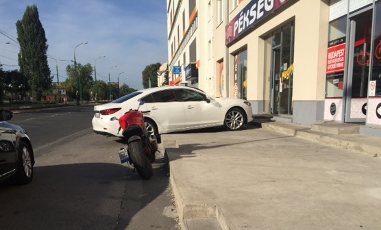 A parkolási verseny tegnapi nyertese